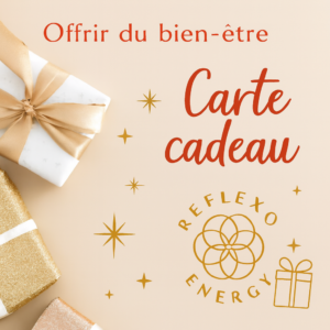 Carte cadeau forfait 3 séances multi réflexologie